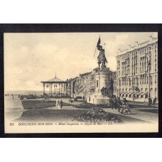 ESTATUA DE SAN MARTIN FRANCIA ANTIGUA TARJETA POSTAL